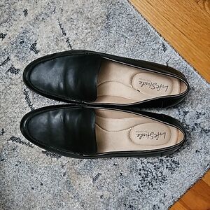 Life Stride Black Loafers